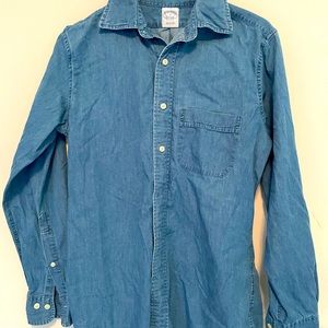 Brooks Brother Denim Button Down S